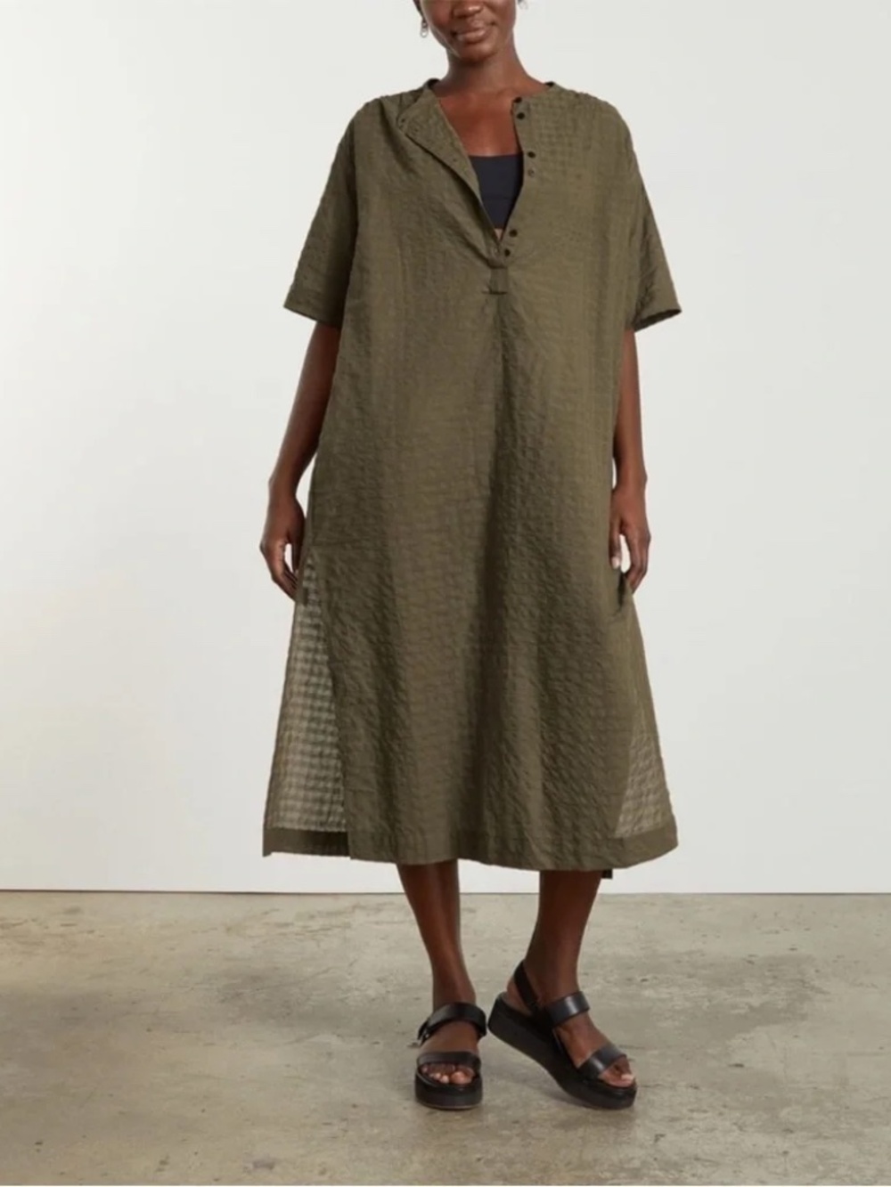 Everlane - Olive Caftan